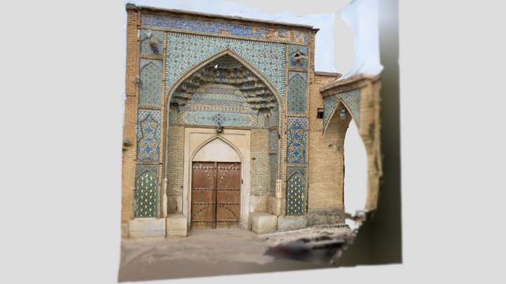 Moshir Mosque Enterance 3D Model