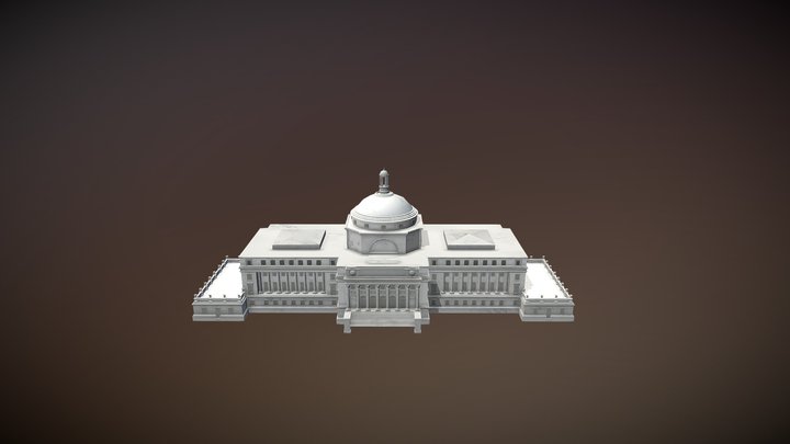 Capitolio de Puerto Rico 3D Model