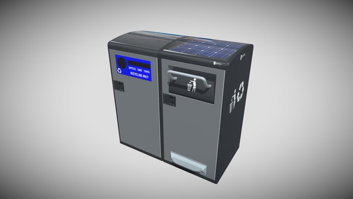 Bigbelly Double Station 3D Model