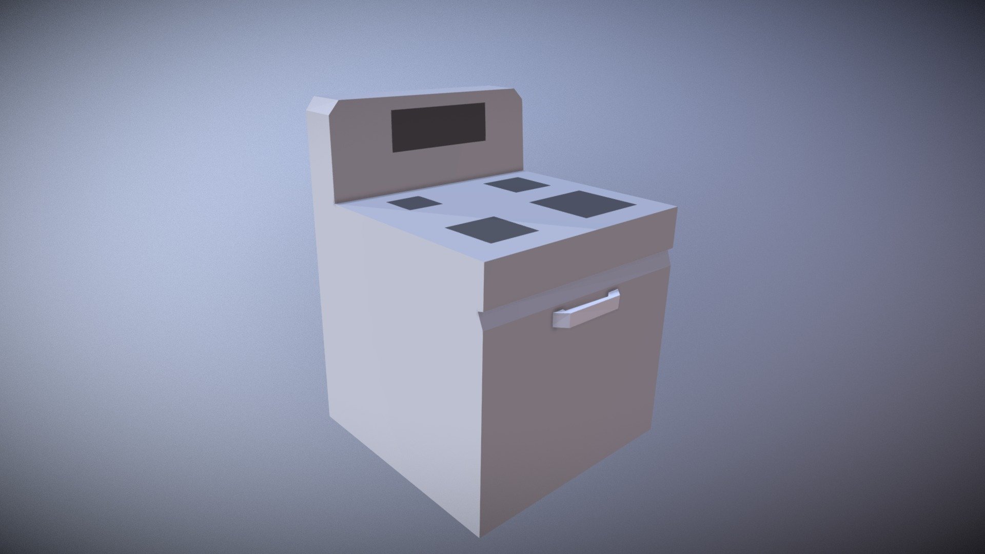 Stove — Sketchfab embed 3D viewer