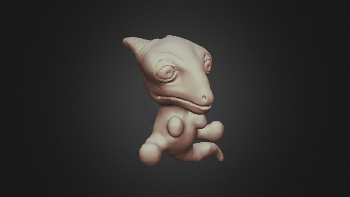 26. Dragon #sculptjanuary18 3D Model