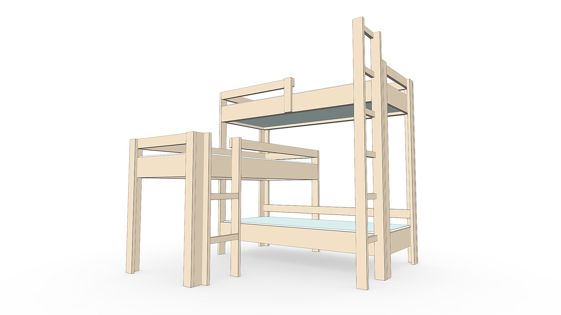 Trippelbed concept