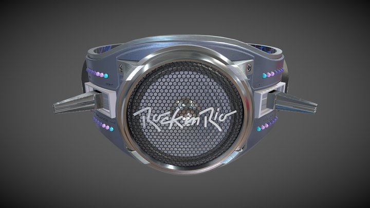 Rock in Rio 2022 Wristbands - Sep. 3rd 3D Model