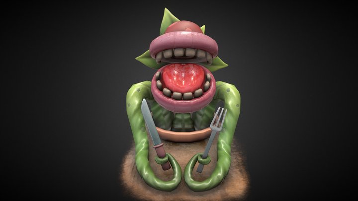 I am "HANGRY!" 3D Model