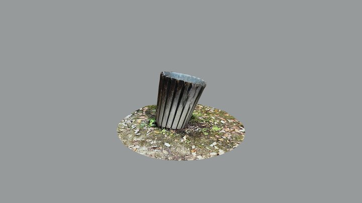 Old trach can 3D Model