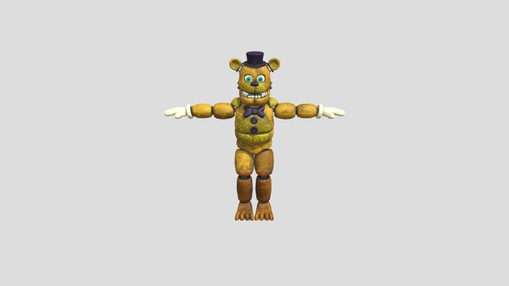 Fredbear.blend 3D Model