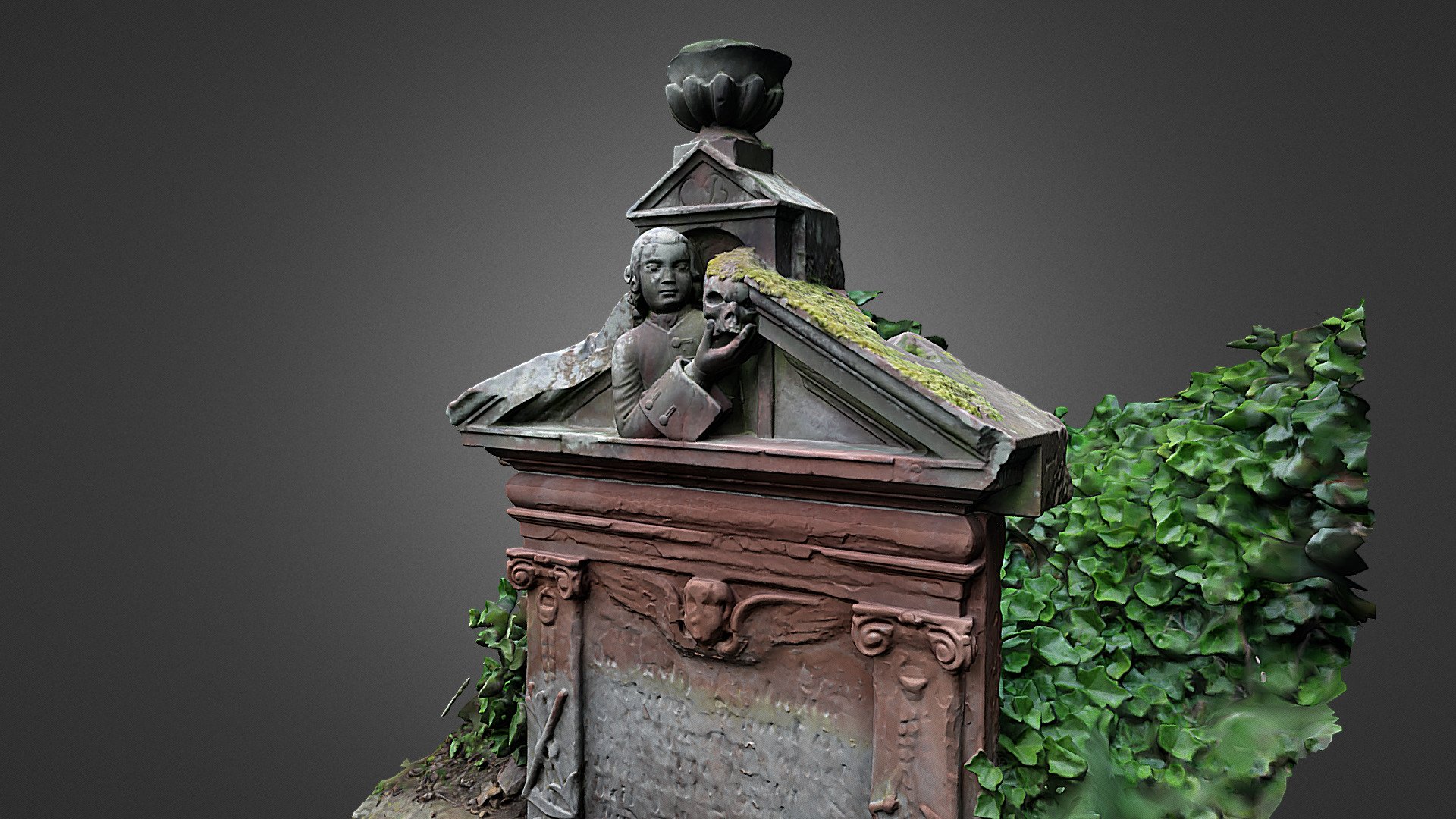 Memorial stone, Garvald and Bara Kirk, Scotland