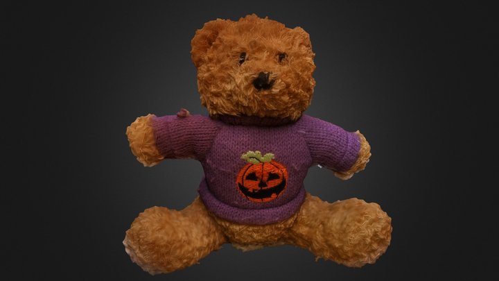 Halloween Bear 3D Model