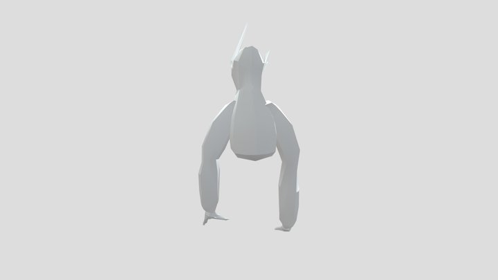 Sally the deformed gorilla 3D Model