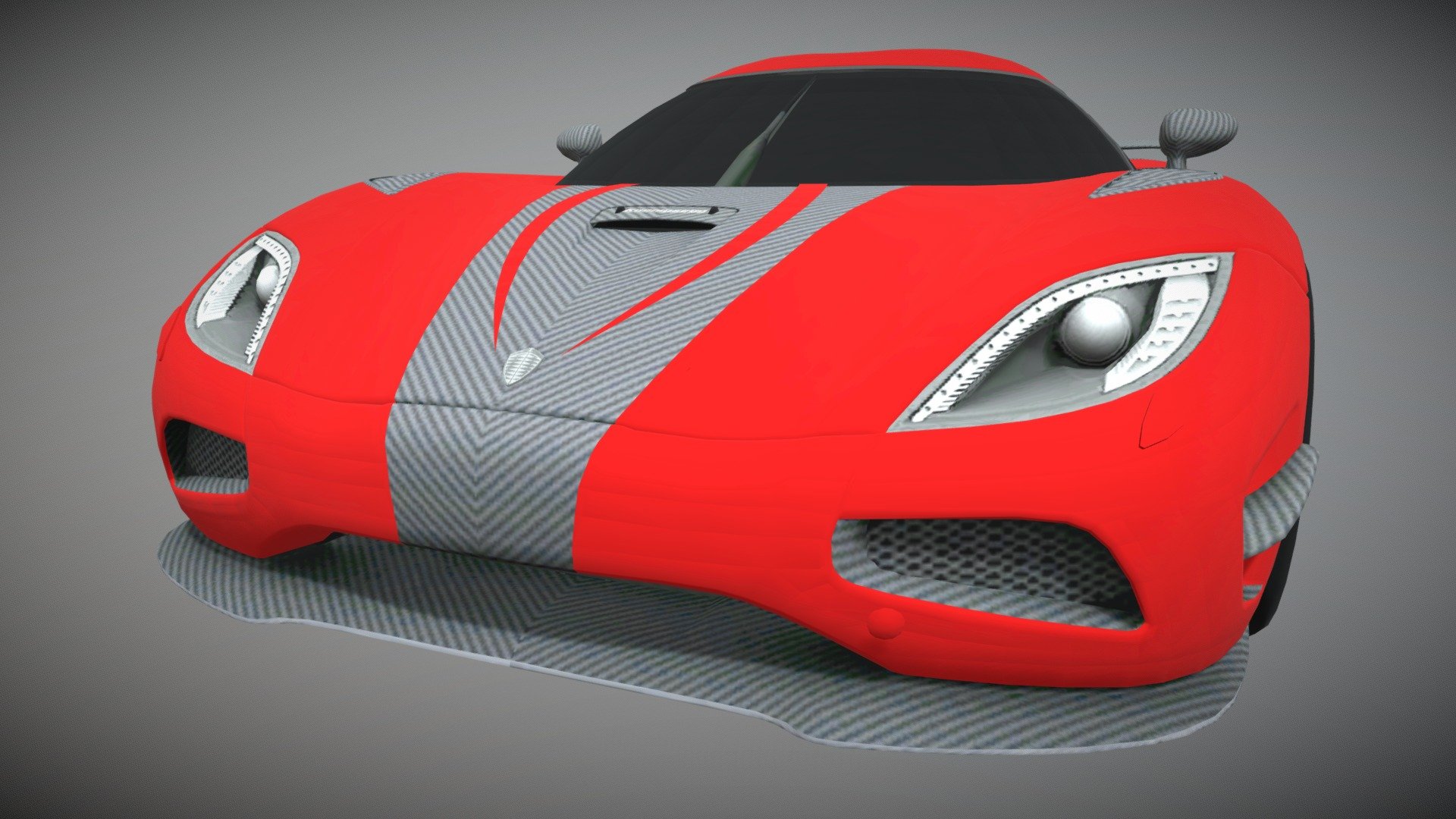 Koenigsegg Agera R - Download Free 3D model by JUSTGAME [20c699d ...