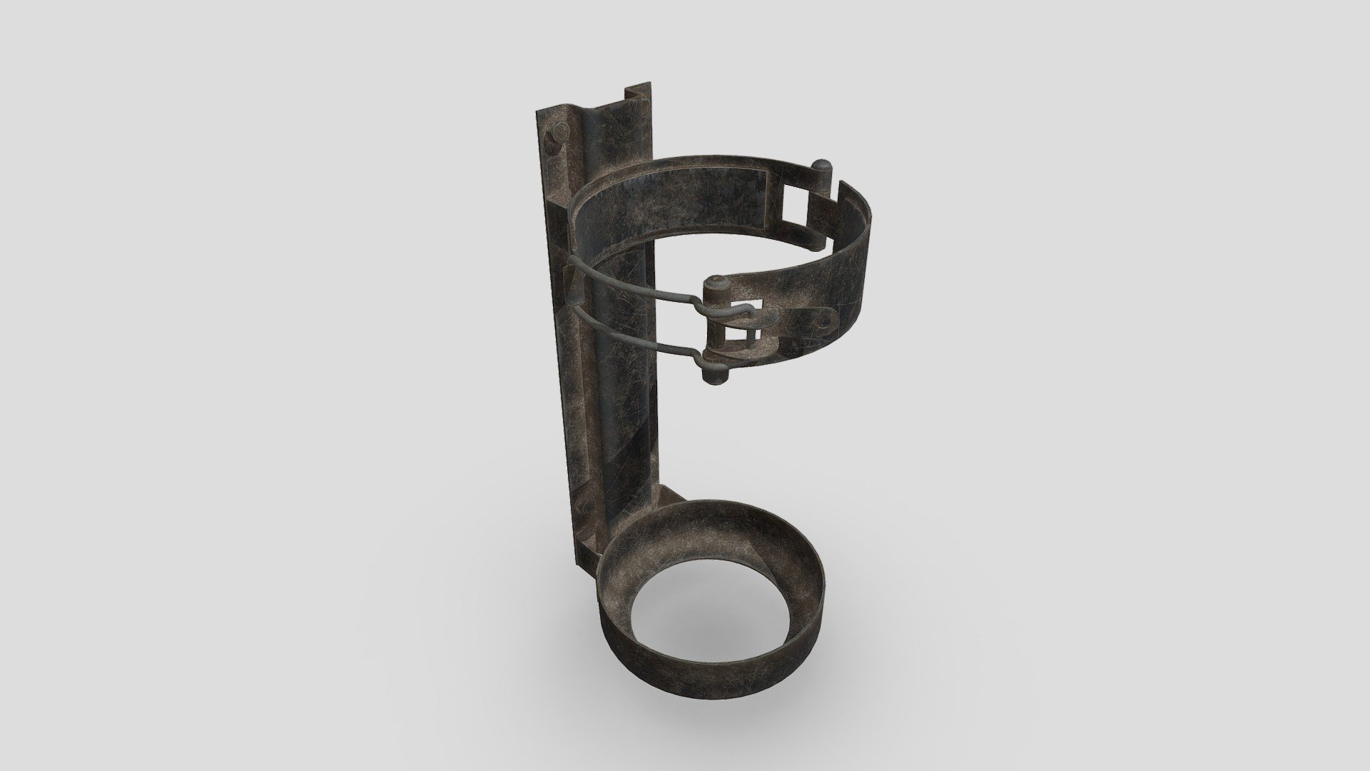 Кронштейн для огнетушителя автомобильный_Old-1. - 3D model by StarTone ...