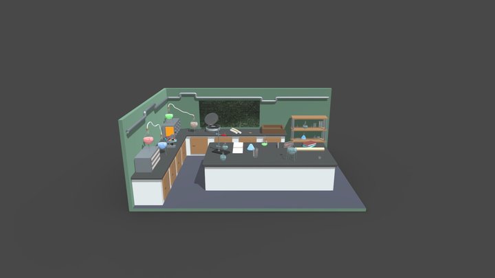 лаборатория "Димок" 3D Model