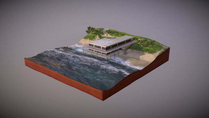 Home Shoreline 3D Model