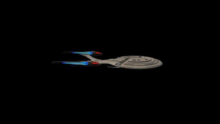 USS Century 3D Model