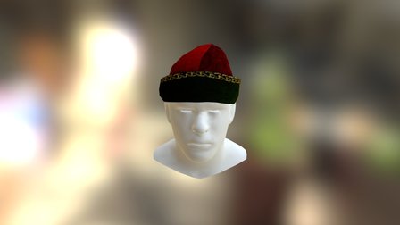 Swiss Officer Hat 1 3D Model