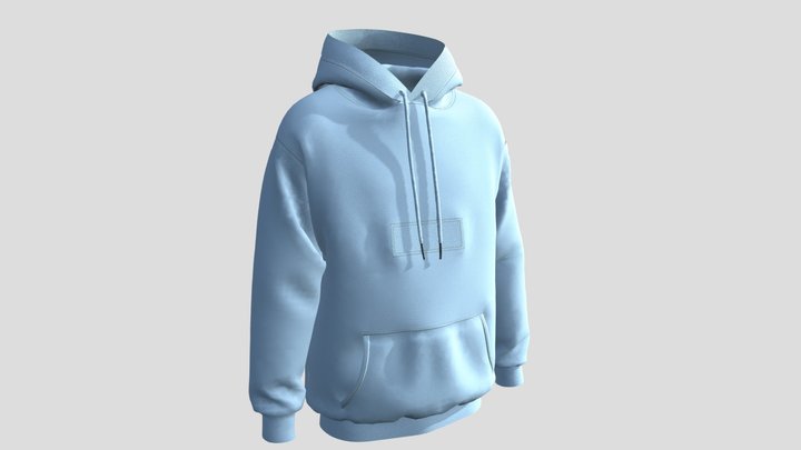 Hoodie_K_01 3D Model
