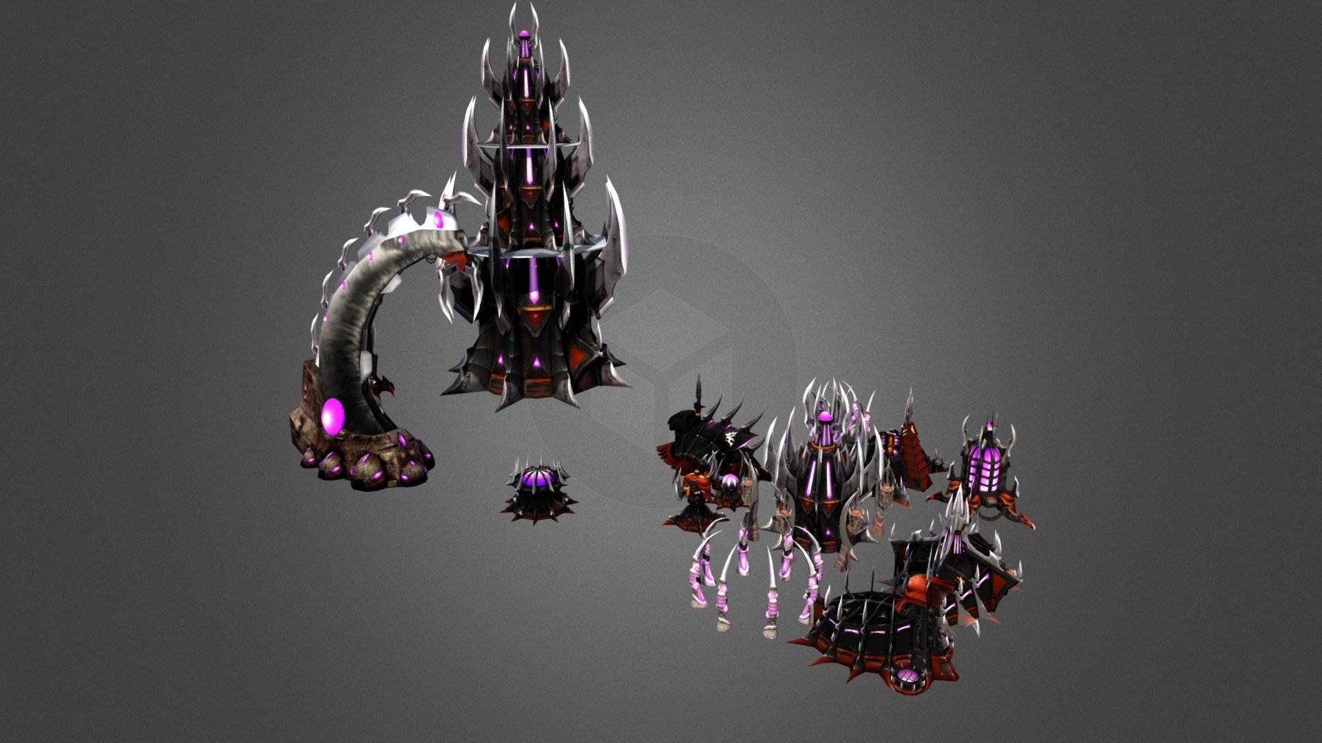 Dark Eldars - Download Free 3D model by 3DMAN (@3dmanx888) [20c8025 ...