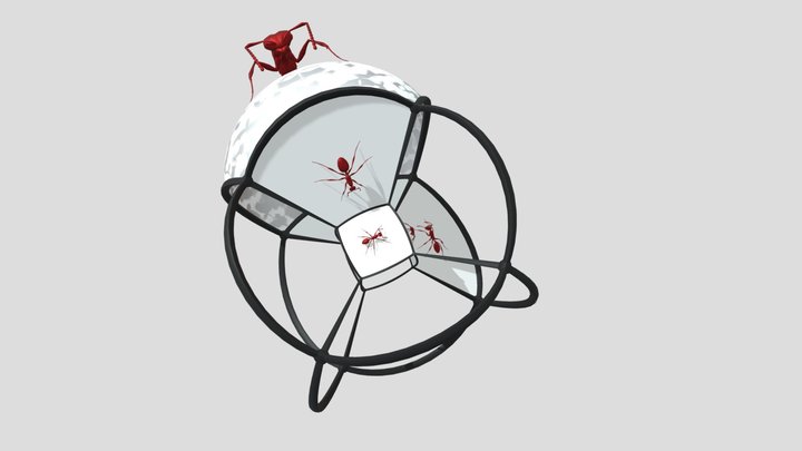 Hyper-Ants 3D Model