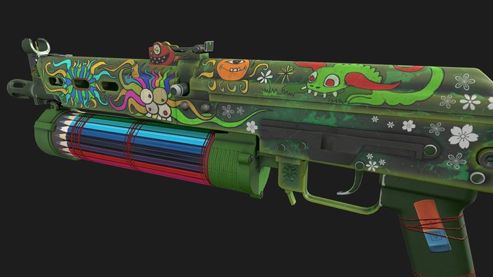 Bizon | pencil madness 3D Model