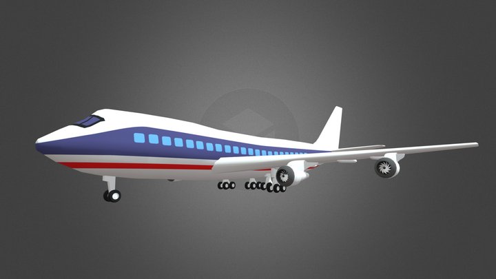A1 - Aeroplane 3D - Final 3D Model
