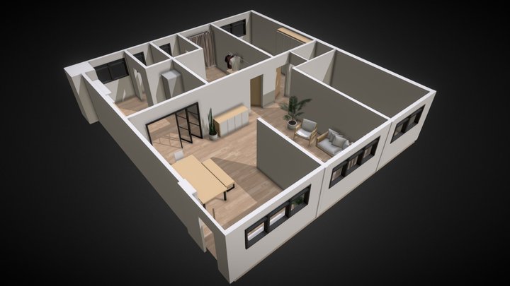 Blk977 3D Model