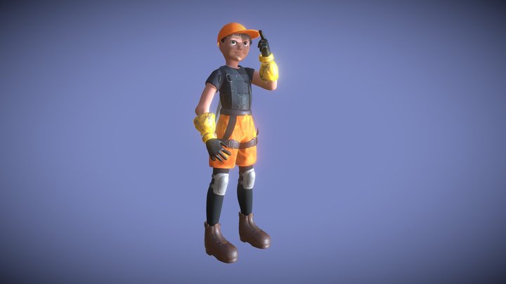 Character/noLowpoly/Pose 3D Model