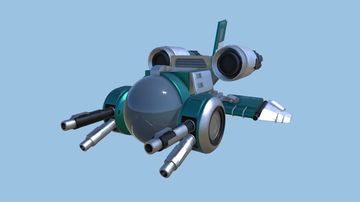 Avion/nave 3D Model