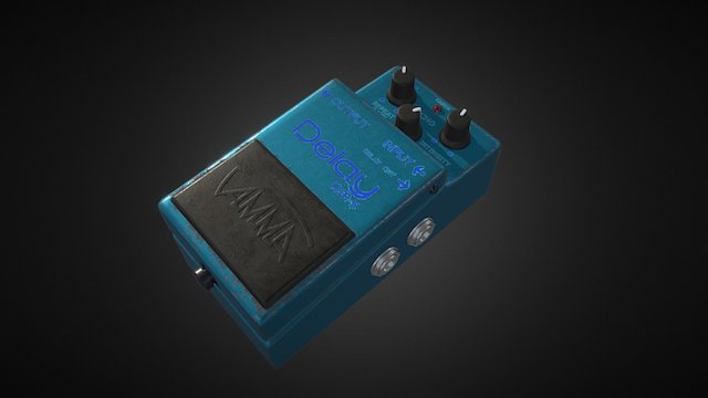 guitar_pedal 3D Model