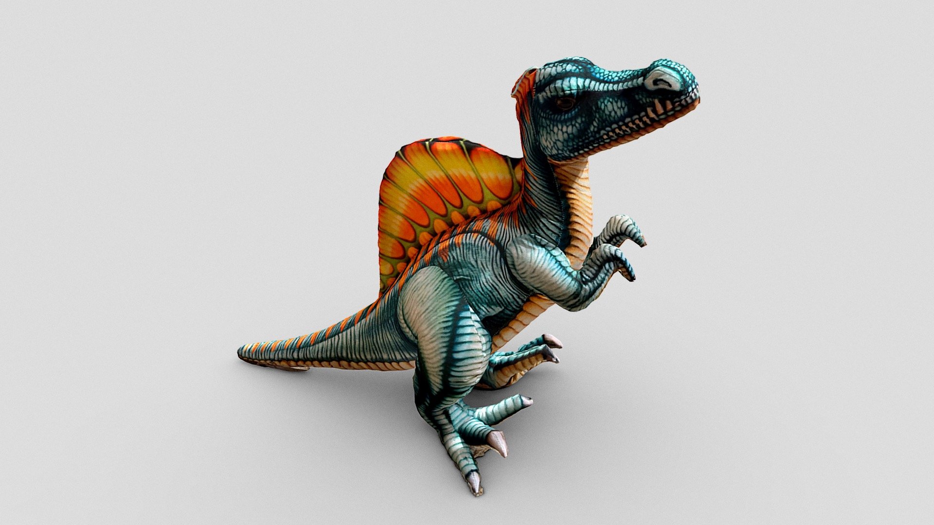 Stuffed dinosaur