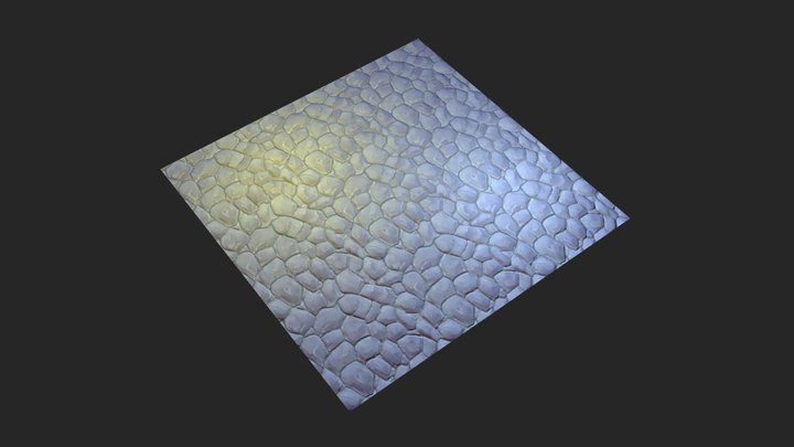 Handpainted Floor II 3D Model