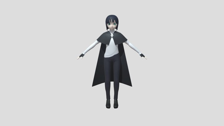 Graveyard Caretaker 3D Model