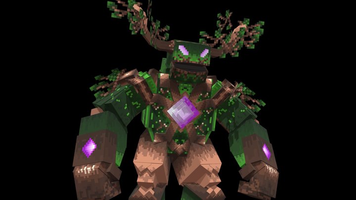 Elderwood Golem 3D Model
