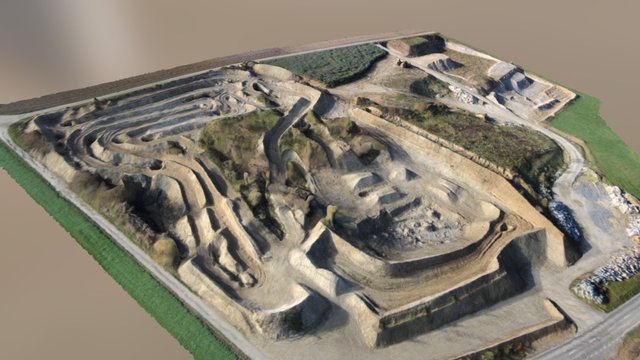 Motocross Piste Schlatt (TG) 3D Model