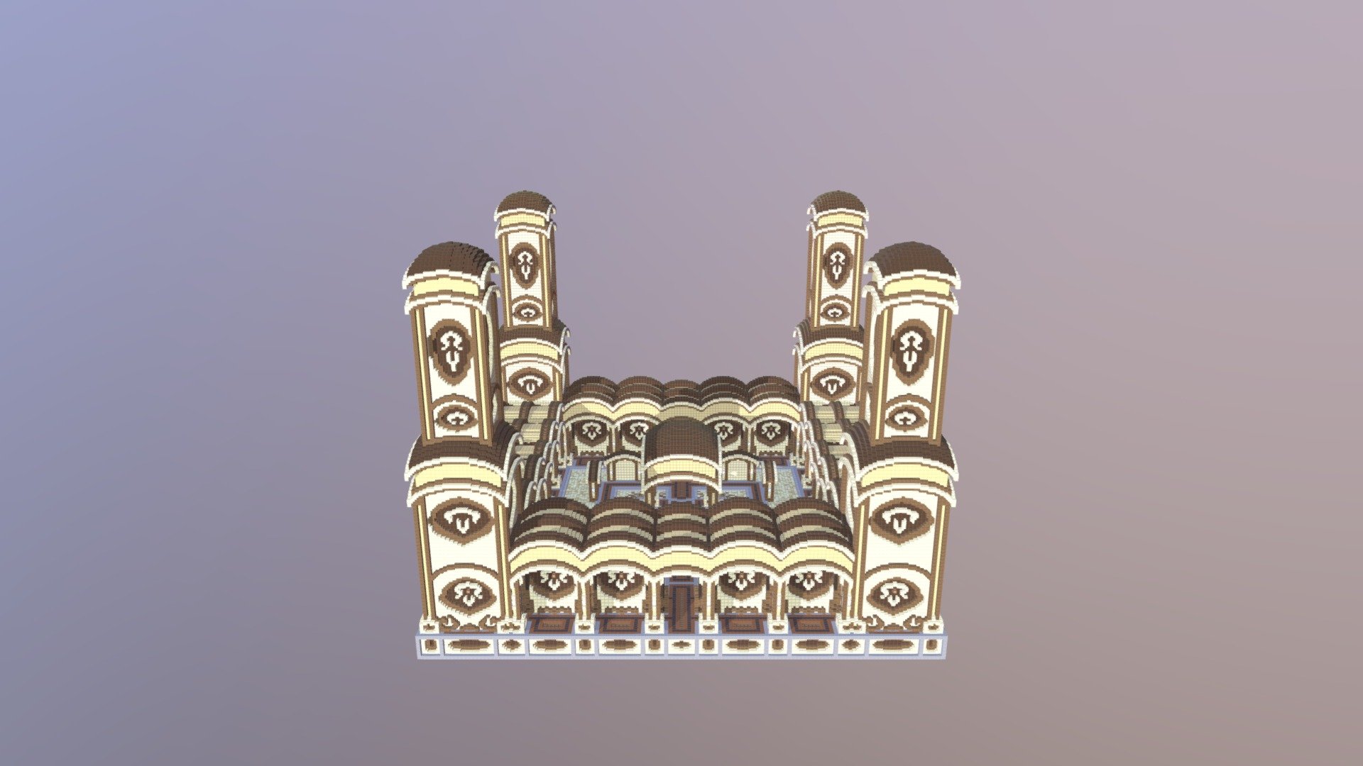 Modern Wood Factions Spawn - 3D model by PixelMine [20d15ce] - Sketchfab
