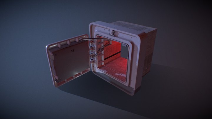 Vault Door 3D Model