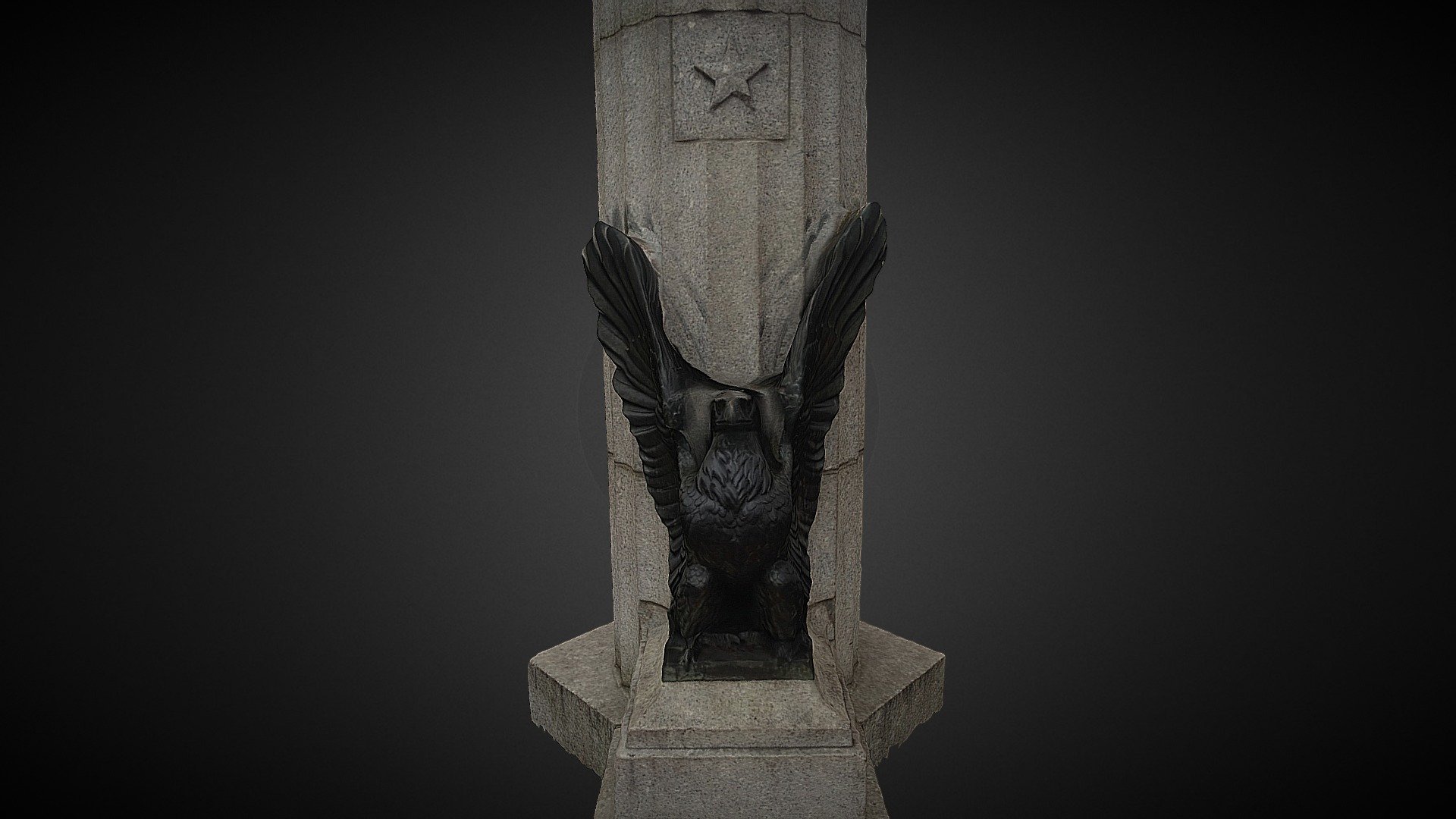 Bronze Eagle from Fort Greene Park