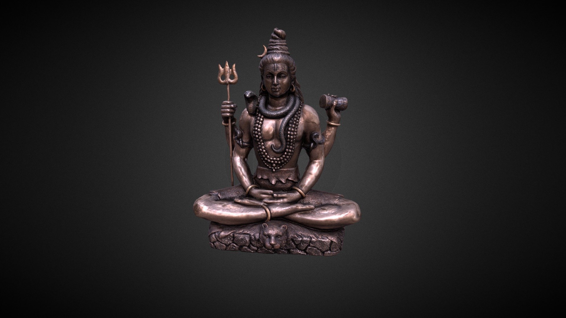 Shiva - 3D model by Nantar [20d3527] - Sketchfab