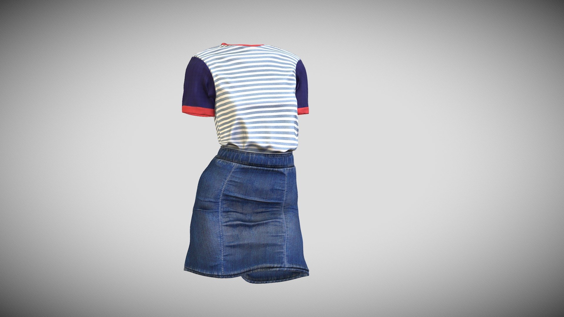 Lowpoly casual outfit - 3D model by yogdyr (@lmmuffet) [20d4e68 ...