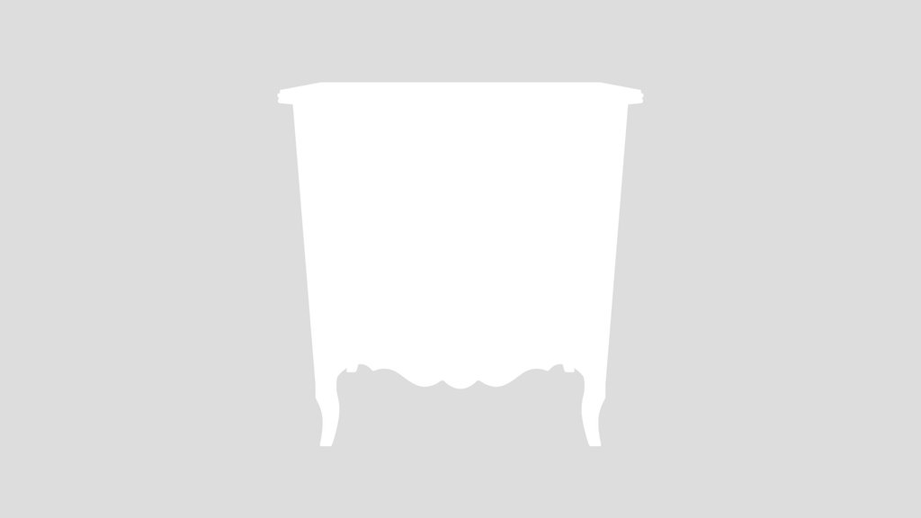 A Luxurious Navy Blue Nightstand