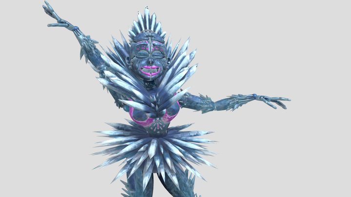 FNAF AR Arctic Ballora – Modelo 3D gratuito STL