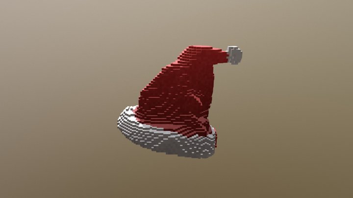 Santa Hat 3D Model
