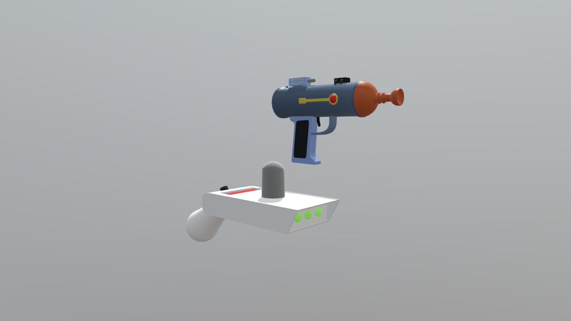 Laser gun and teleport Rick and Morty - Download Free 3D model by ...