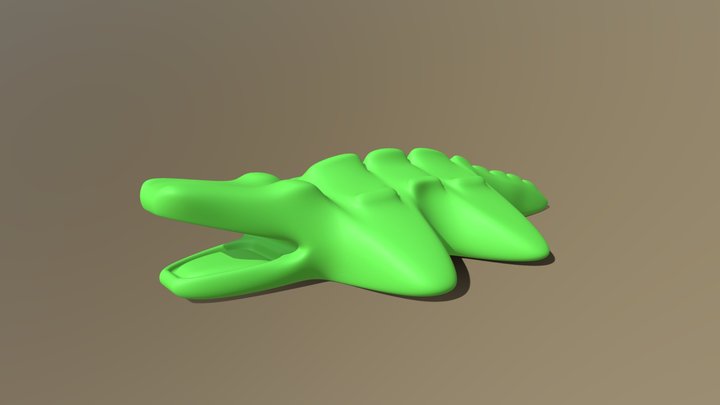 Croc 3D Model