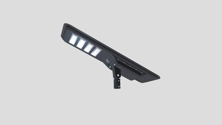 Solar Lamp / Lampara Solar / Solar Street Light 3D Model
