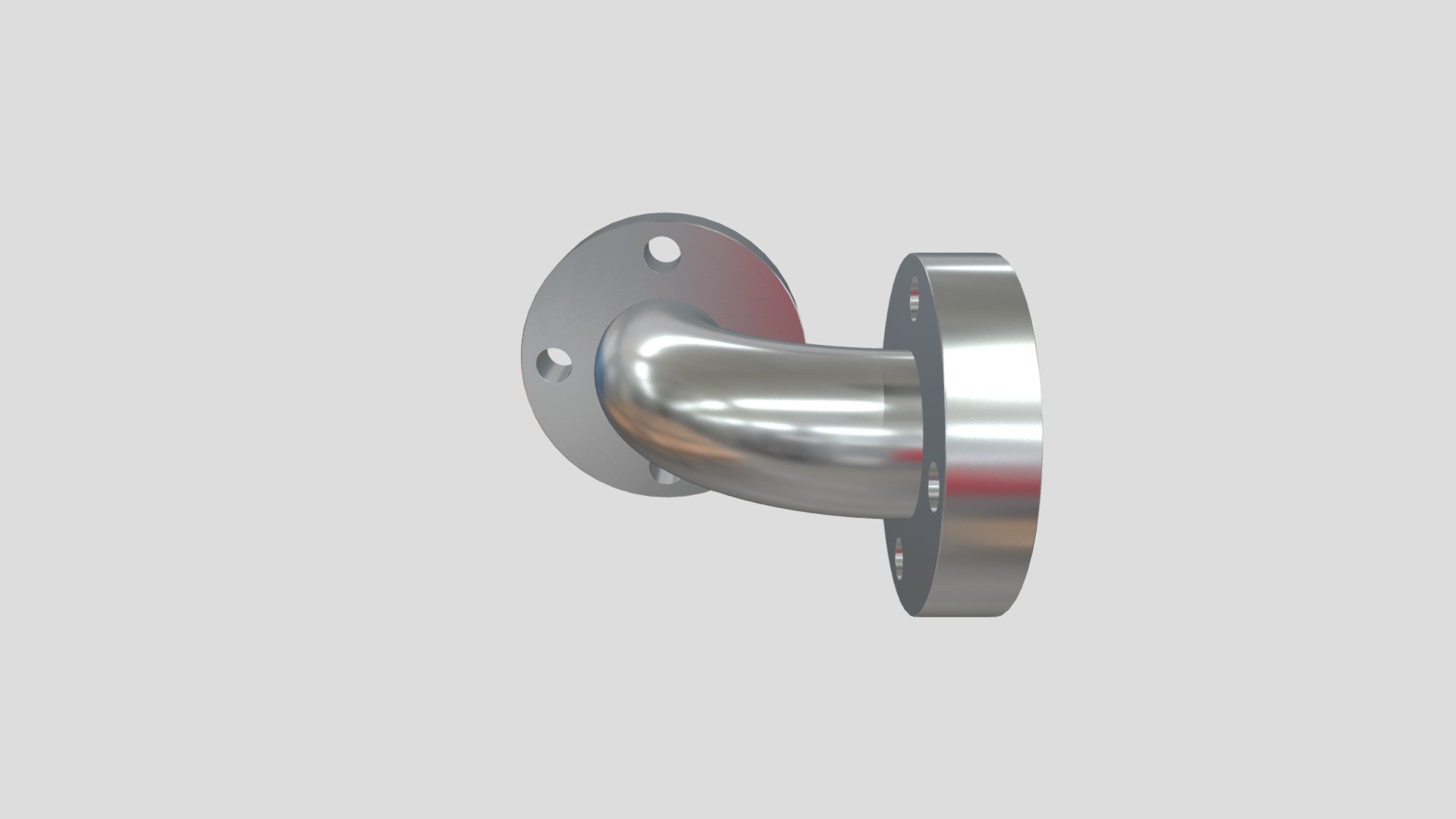90° CF vacuum elbow — Sketchfab embed 3D viewer