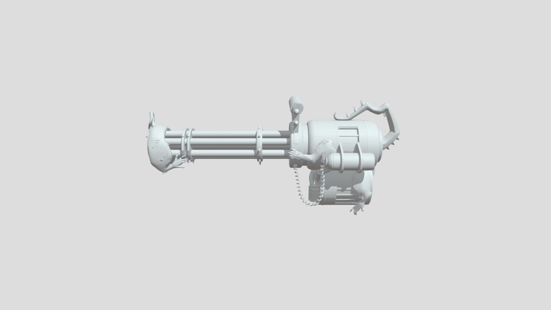 Ratking Minigun - NO TEXTURES - 3D model by TermiteGrimb [20da4ab ...