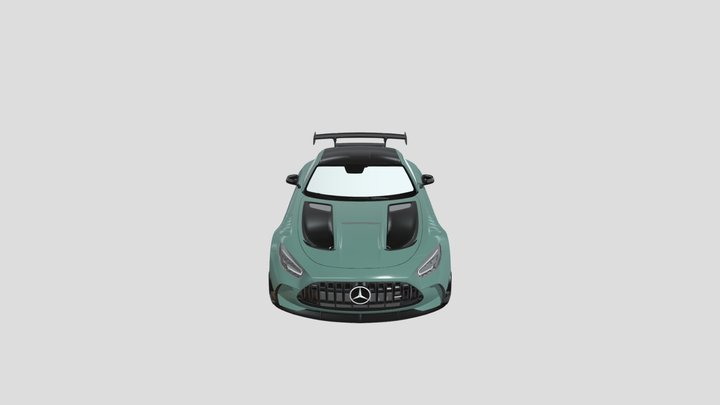 Mercedes-AMG GT Black Series 2021 3D Model