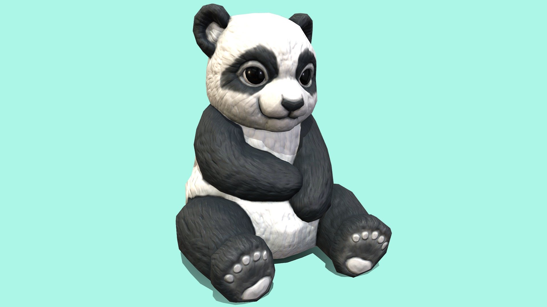 Panda Bear - Buy Royalty Free 3D model by enyagerber [20dcd22 ...