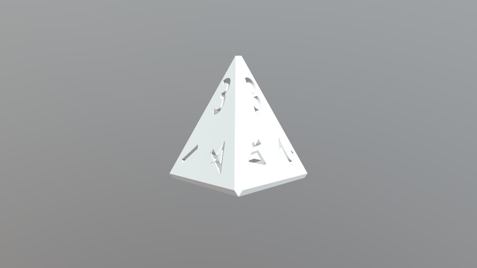 3DPrint D4 Numeric