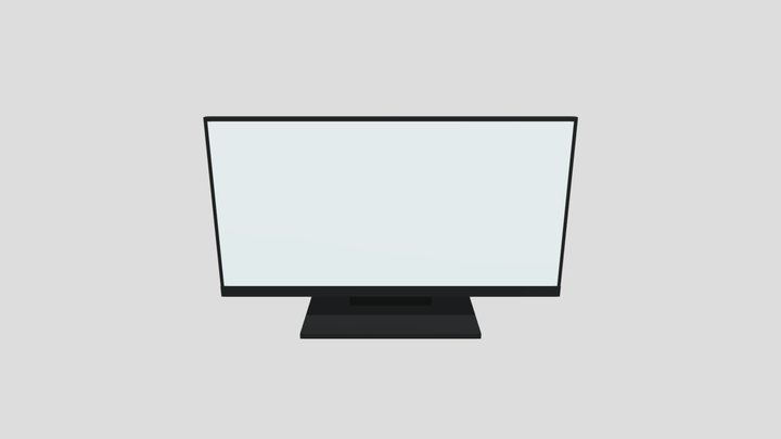 Monitor 3D Model
